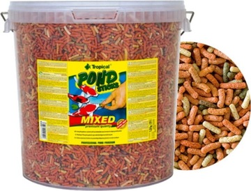 TROPICAL POND STICKS MIXED 21L 1,6 kg POKARM OCZKO