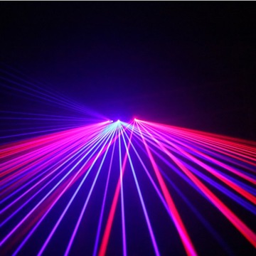 6 ЛИНЗ RGB ДВИЖУЩИЙСЯ ЛУЧ ЛАЗЕРНОГО СВЕТА