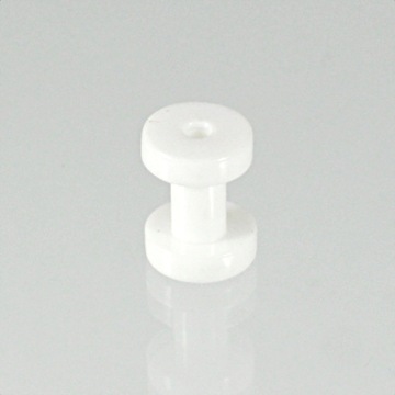 белый акрил ТУННЕЛЬ СО СТЕНОЙ 4 мм