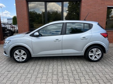 Dacia Sandero III Hatchback 5d 1.0 TCe 90KM 2021 Dacia Sandero 1.0 benzyna 91 KM zarej w PL bezwypadkowy serwisowany za, zdjęcie 20