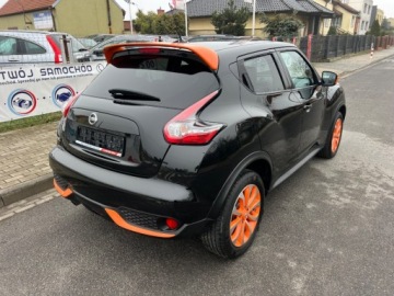 Nissan Juke I SUV Facelifting DIG-T 115KM 2015 Nissan Juke KLIMATYZACJA NAWIGACJA KAMERA SKORY TEMPOMAT EL.SZYBY SERWISOW, zdjęcie 2