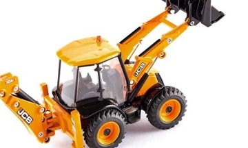 ЭКСКАВАТОР-ПОГРУЗЧИК JCB 4CX BAGGERLADER 1:50 SIKU