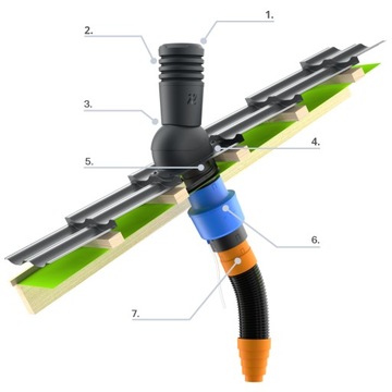 Вентиляционный камин ECO125 BRAAS TEGALIT COLORS