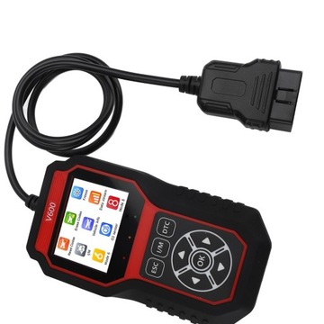 V600 CAR OBD Scanner 2.8 -calowy ekran kolorów TFT jeden kliknij i m B0