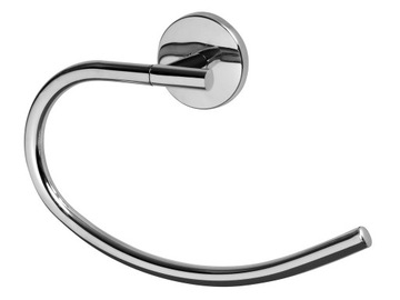 WIESZAK OWALNY KĄPIELOWY CHROMA BISK 01430