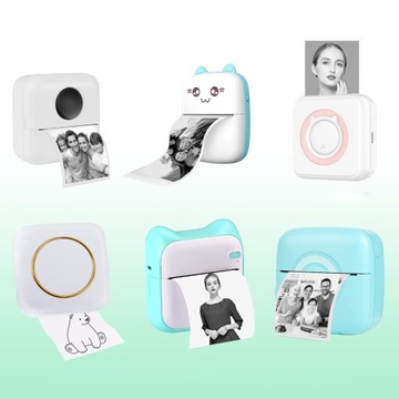 PAPIER TERMICZNY SAMOPRZYLEPNY DO DRUKARKA MINI ROLEK ZAPAS 57X25MM 10SZT