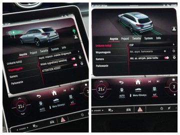 Mercedes Klasa C W206 2023 Mercedes C220d 220ps Night Skóra Led Komforty Ambiente LKA Virtual NFC HiFi, zdjęcie 16