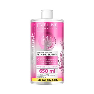Eveline Cosmetics Facemed+ płyn micelarny 3w1