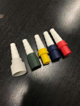 Переходник из ПВХ, 16 мм, желтый переходник