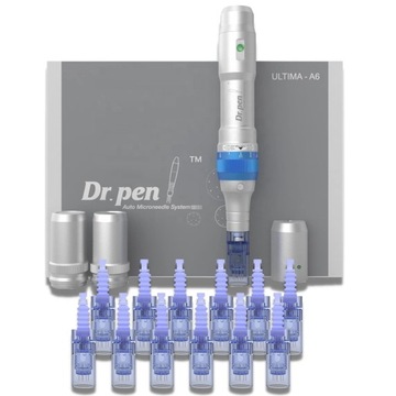 Dr Pen Ultima A6-W + 12 Kartridży BEZPRZEWODOWY Dermapen do mezoterapii