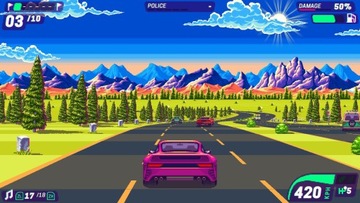 80-е годы OVERDRIVE PC STEAM KEY ретро-гонки КЛЮЧ