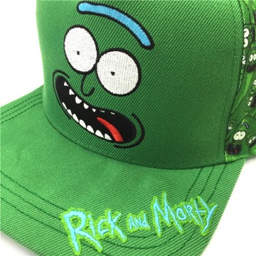 БЕЙСБОЛЬНАЯ КЕПКА PICKLE AND RICK CARTOON