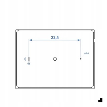 АДРЕСНАЯ ТАБЛИЧКА НОМЕР ДОМА С ПОДСВЕТКОЙ LED STREET 3D | 40X30 см ЧЕРНЫЙ
