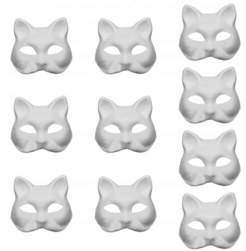 Maska na twarz SgTingfu727 Mask papier biały