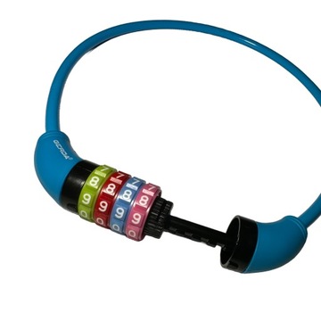 Велосипедный замок GERDA BABY COMBO FLEX 650/8C Красный