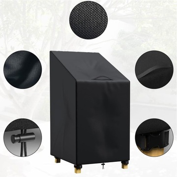 Чехол на стул Оксфорд 210D с водонепроницаемой молнией для патио