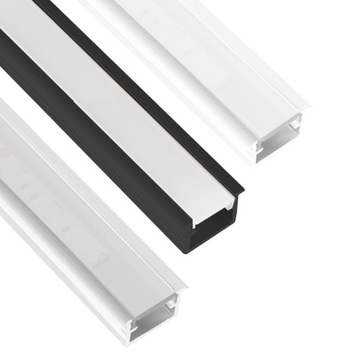 Profil aluminiowy InLine Mini Led do wpustu 2m