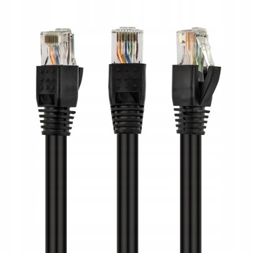 NEKU Патч-корд для улицы UTP кат.6 RJ45 UV CU 40м