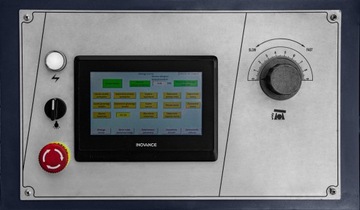 PIŁA PRZECINARKA TAŚMOWA CIĘCIE 400 mm 4kW AUTOMATYCZNA DO PAKIETÓW