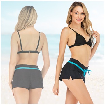 SZORTY KĄPIELOWE SPODENKI WIĄZANE DO PŁYWANIA