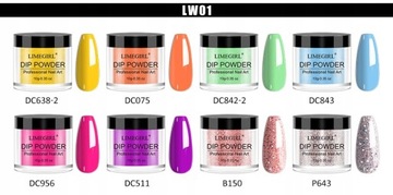 Титановый маникюрный набор 8 цветов