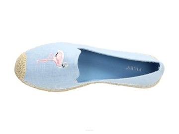 Niebieskie espadryle damskie VICES 1202-11 r37