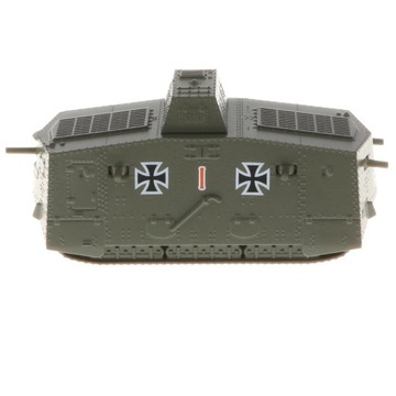 2x1/100 немецкий тяжелый танк A7V времен Первой мировой войны