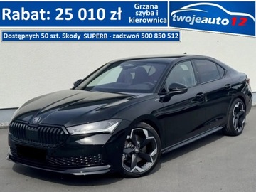 Skoda Superb IV Liftback 2.0 TDI 193KM 2025 Skoda Superb Sportline Limuzyna 2.0 TDI 4x4 193 KM, GOTÓWKA, LEASIN, NAJEM