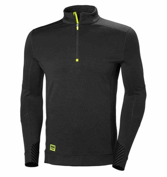 Koszulka termo Helly Hansen Lifa Half Zip Black