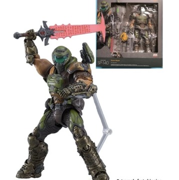 Doom Slayer Doom Eternal ruchoma figurka 16cm