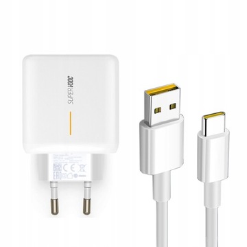 Szybka ładowarka 65 W Supervooc 2.0 dla OPPO Find X2 X3