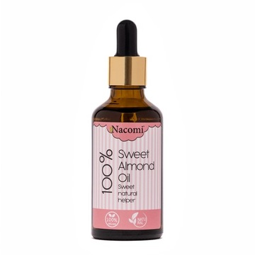 Nacomi Olej ze słodkich migdałów z pipetą 50ml