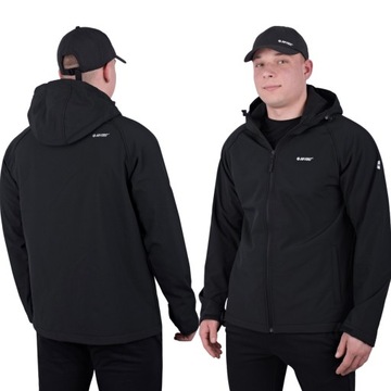 Kurtka Męska HI-TEC Softshell Przejściowa XXL