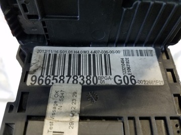 KLIKA PLUSOVÁ MODUL CITROEN DS5 1.6 HDI 9665878380