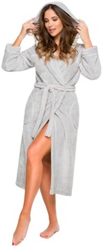 ХАЛАТ ЖЕНСКИЙ ДЛИННЫЙ ТЕПЛЫЙ ПУХОВЫЙ БАНА М