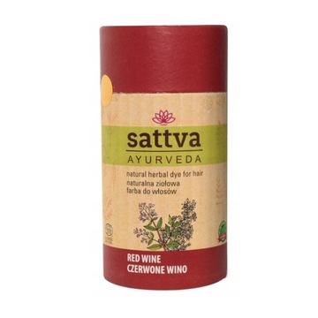 Sattva Natural Herbal Dye for Hair naturalna ziołowa farba do włosów P1