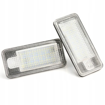 LAMPKI LED TABLICY rejestracyjnej AUDI Q7 09-2012