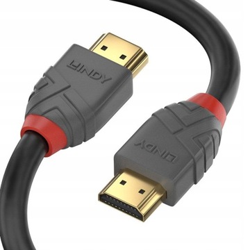 Lindy 36954 Kabel HDMI 2.1 Ultra High Speed Anthra Line 8K, 10K 48Gbps 3m