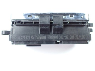 KNOFLÍKY PANEL SKEL LEVÝ ZADNÍ MERCEDES S500 W221 A2218214551