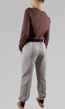 ESPRIT Spodnie damskie piżamowe Dół od piżamy Bawełna