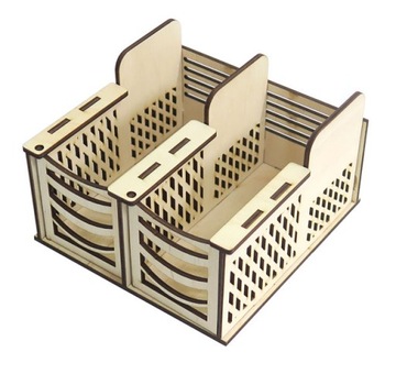 СТАБИЛЬНАЯ ДВОЙНАЯ КОРОБКА ДЛЯ ФИГУРОК ЛОШАДЕЙ KQ62