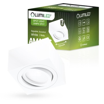 Oprawa Natynkowa HALOGENOWA TUBA SPOT do LED 50mm