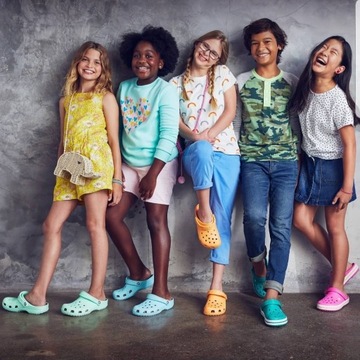 Детские тапочки Crocs легкие сабо классические 101 далматинец 32-33 j1