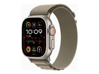 APPLE Watch Ultra 2 GPS Cellular 49mm Titanium Case with Olive Alpine Loop