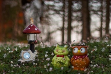 Шведское украшение Owl LED SOLAR IP44