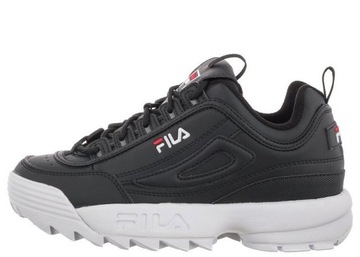 Buty Sportowe FILA DISRUPTOR WMN LOW 1010302.25Y r_37 czarne/damskie