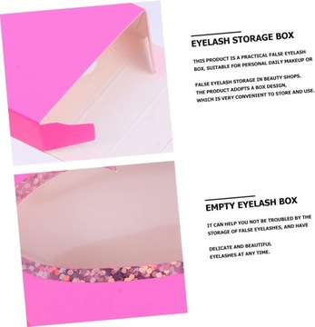 Pudełko Do Pakowania 30 Sztuk Rzęs Otwórz Papier Do Okna