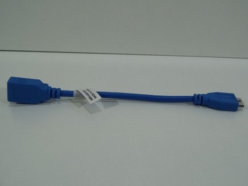 Adapter Kabel USB 3.0 OTG Micro USB 3.0 NIEBIESKI