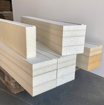 Теплый брус, гаражный порог 110/60мм 100% Пуренит