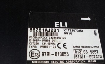 SUBARU LEGACY OUTBACK 2.5 10-13 JEDNOTKA MODUL